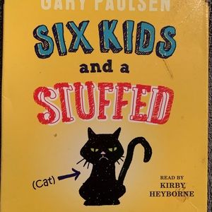Gary Paulsen Six Kids and a Stuffed Cat audio book (2 cds)